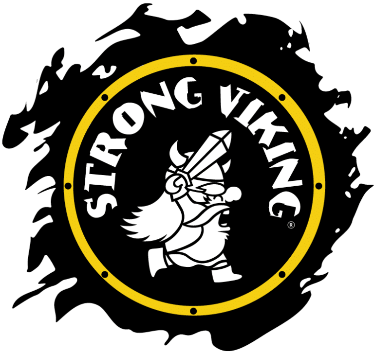 Mud Edition Wijchen 2024 Strong Viking   Cropped Cropped Strong Viking Logo Vlam Zwart Wit 768x726 